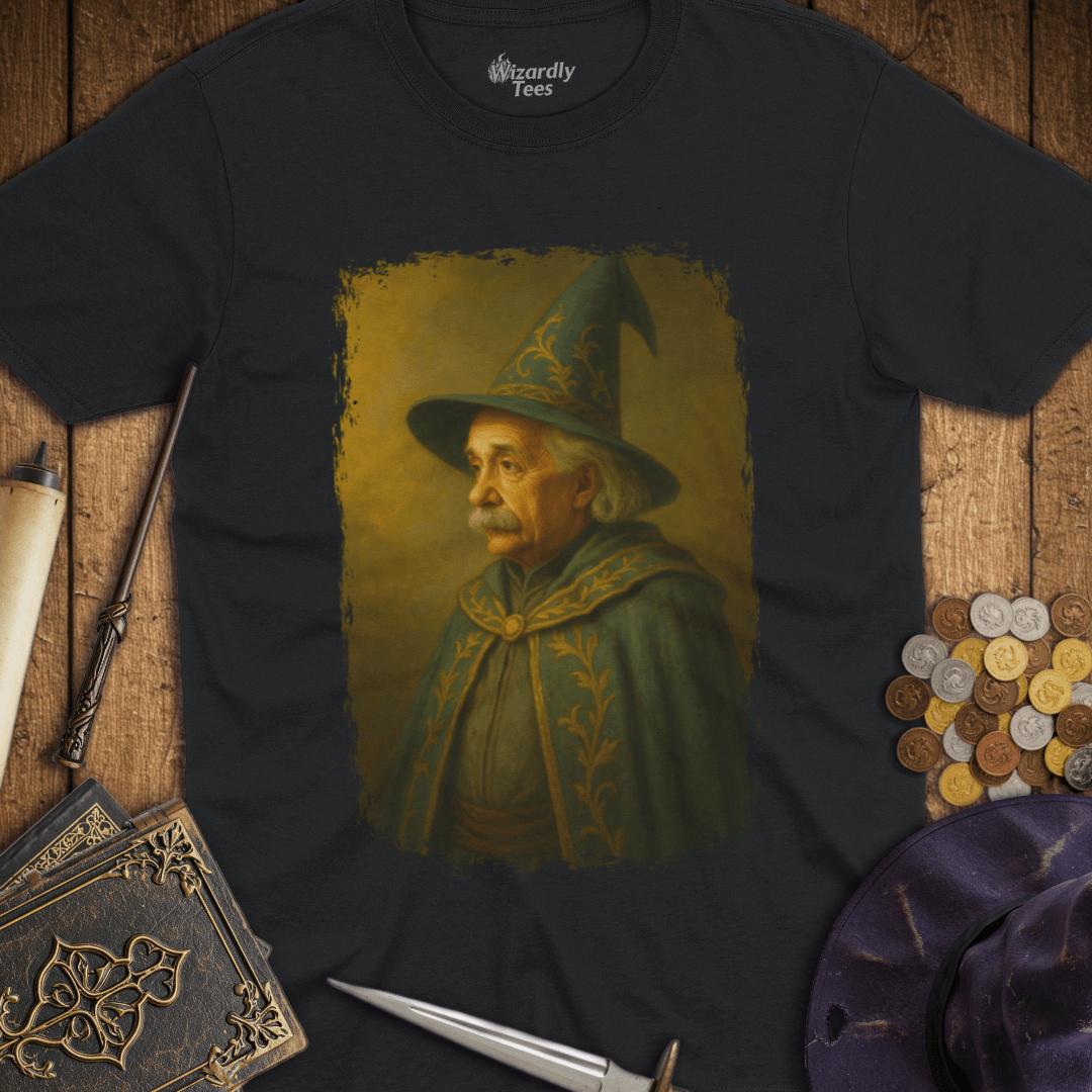 Albert Einstein Wizard T-Shirt