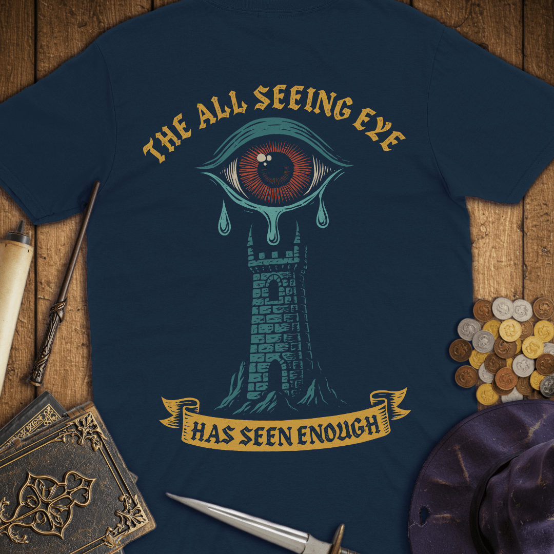 The All Seeing Eye Has Seen Enough Premium T-Shirt