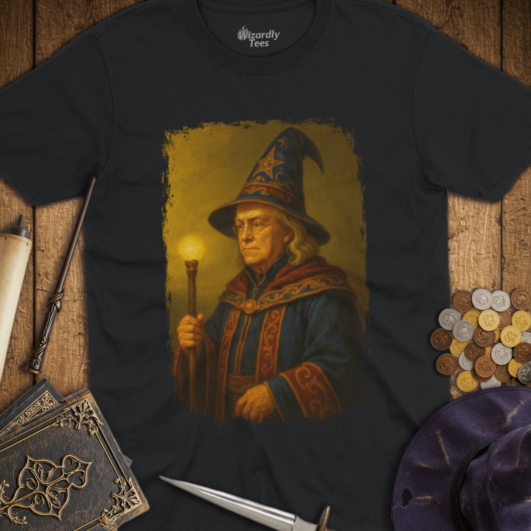Benjamin Franklin Wizard T-Shirt
