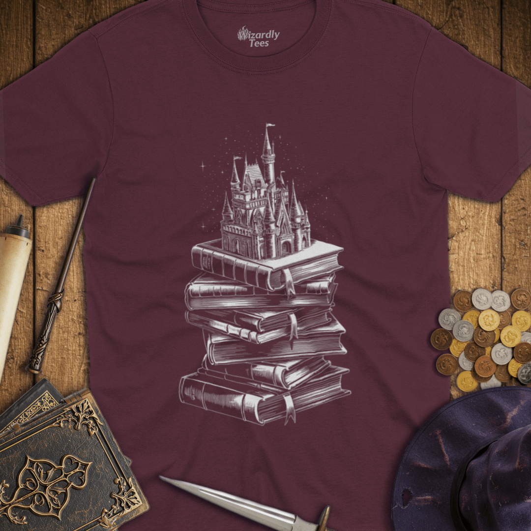 Books Castles & Magic T-shirt