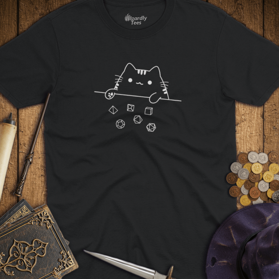 Cat Dice T-shirt