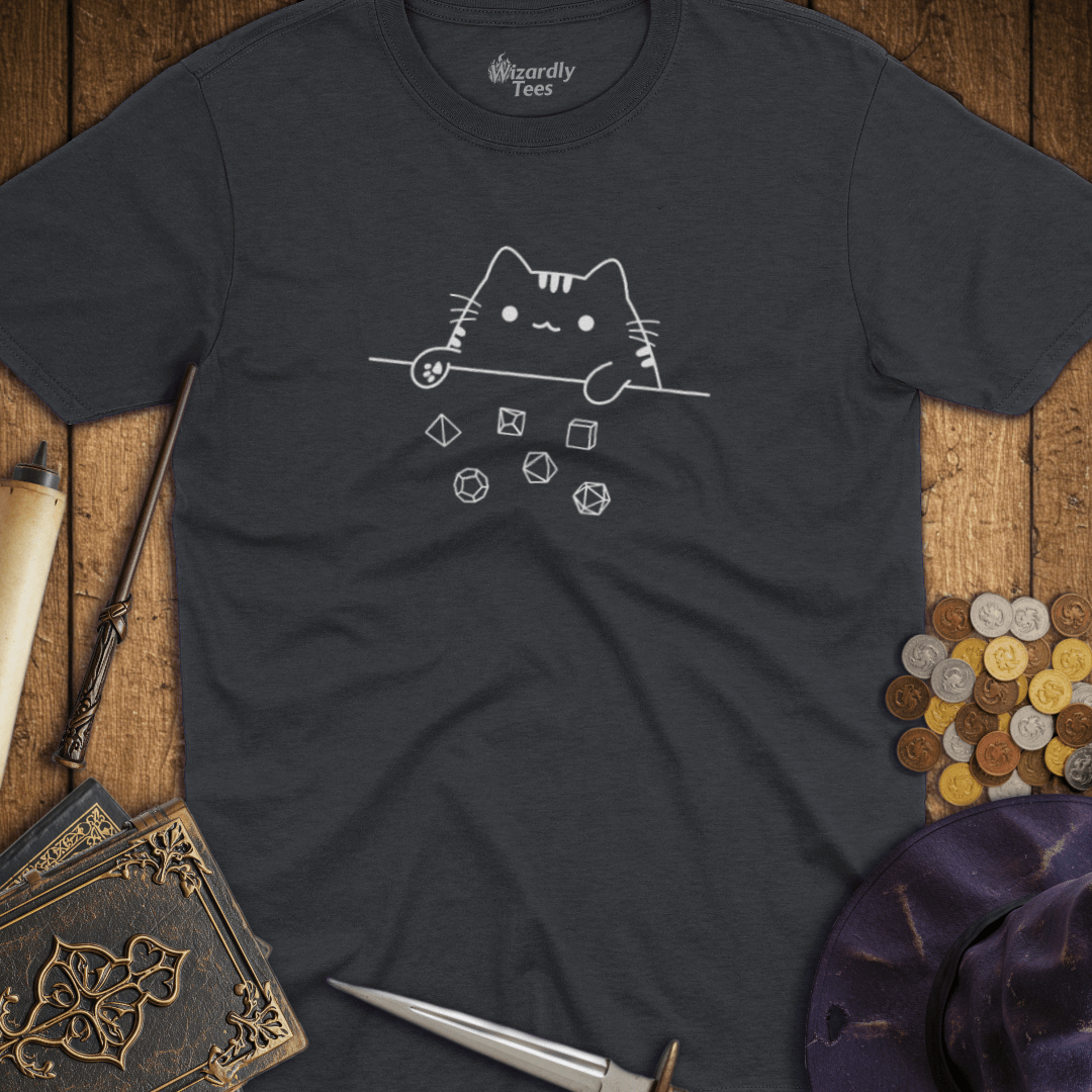 Cat Dice T-shirt