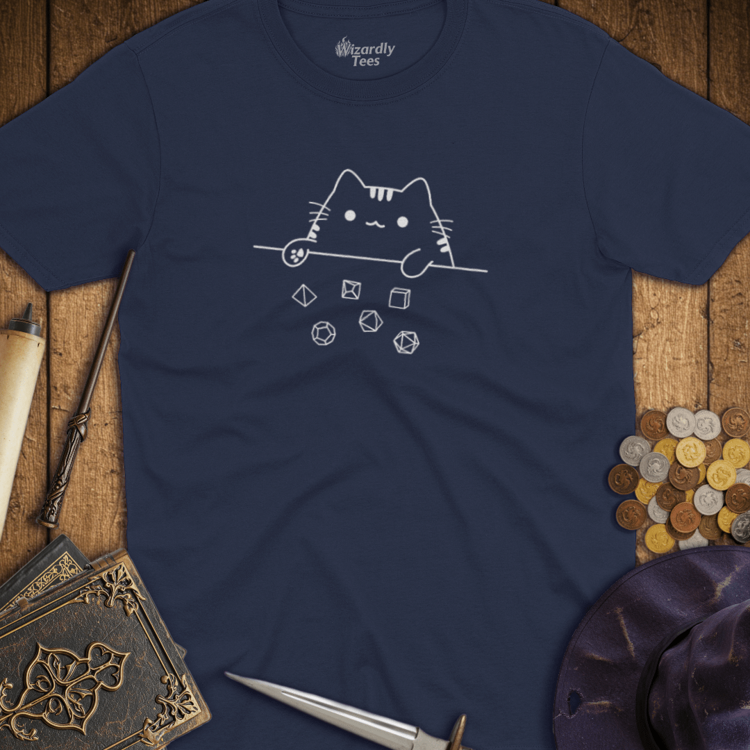 Cat Dice T-shirt