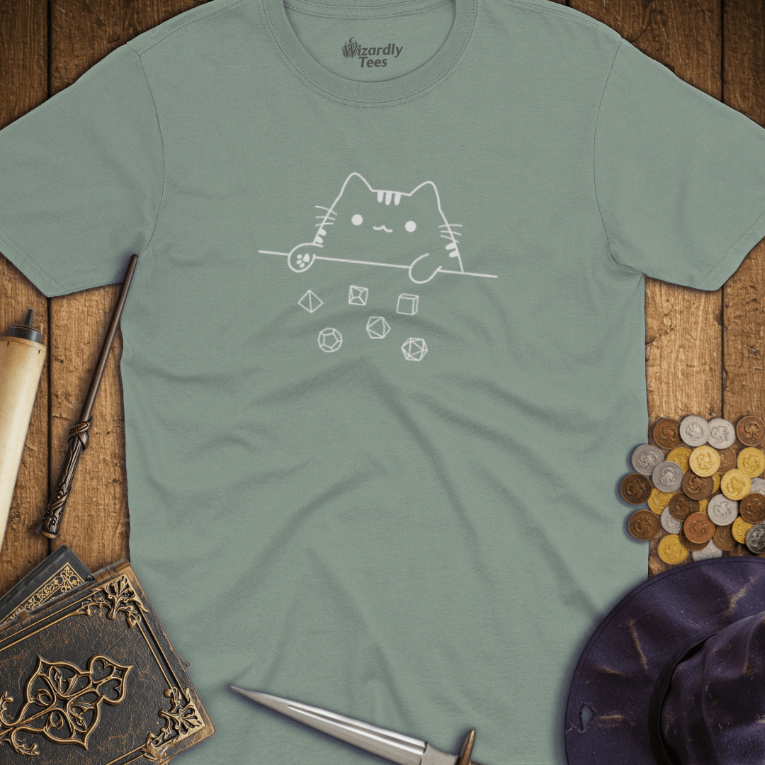 Cat Dice T-shirt
