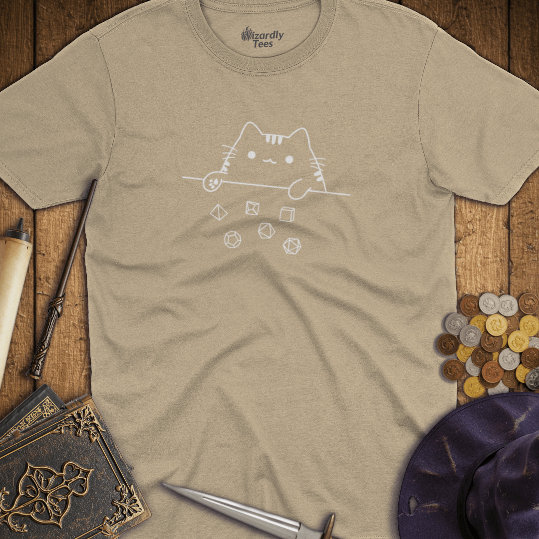 Cat Dice T-shirt