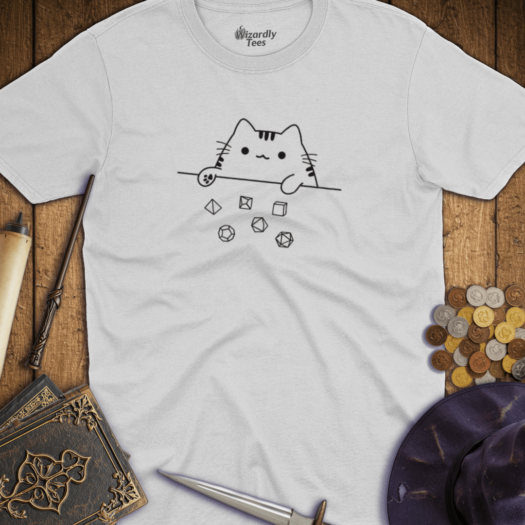 Cat Dice T-shirt