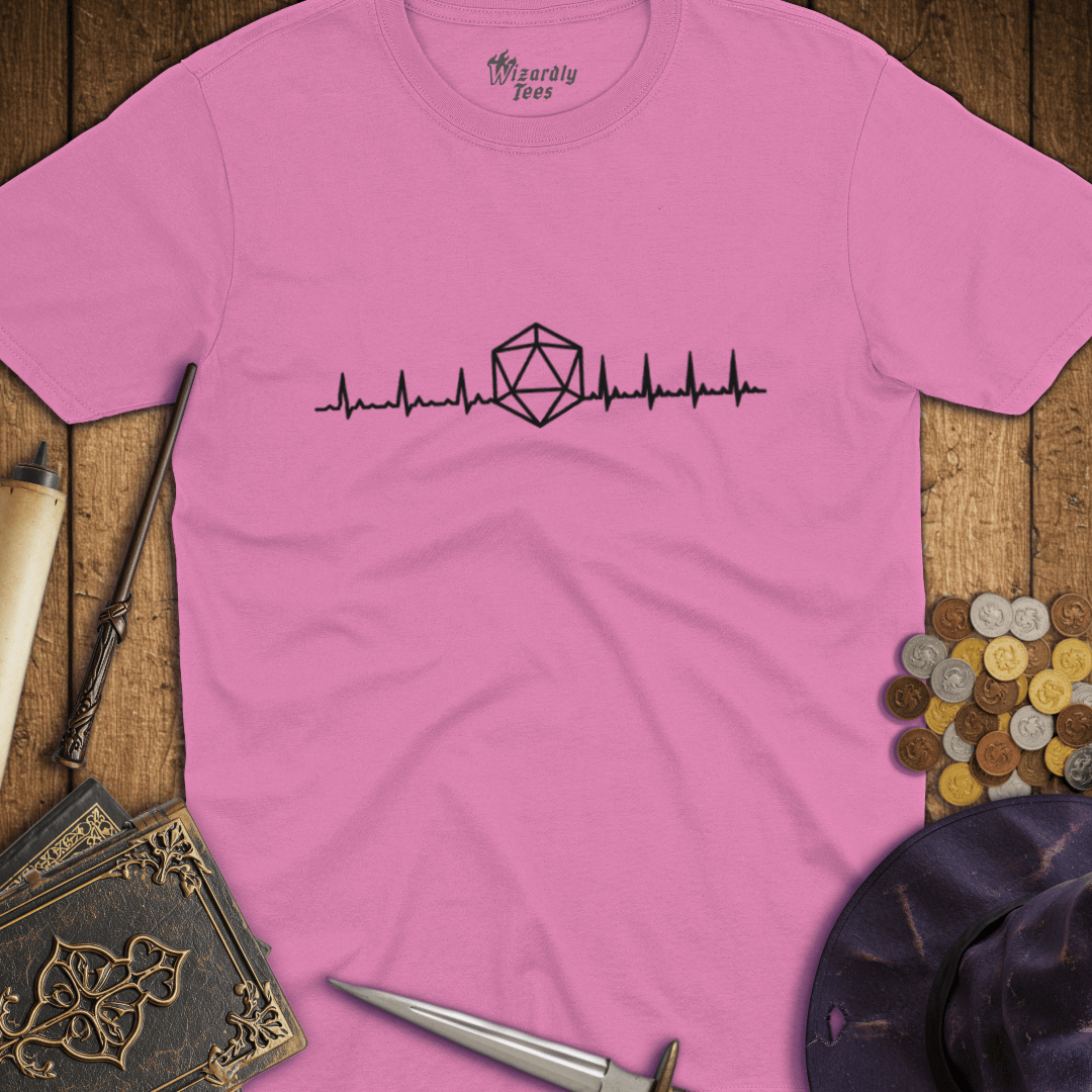 D20 Heartbeat T-Shirt