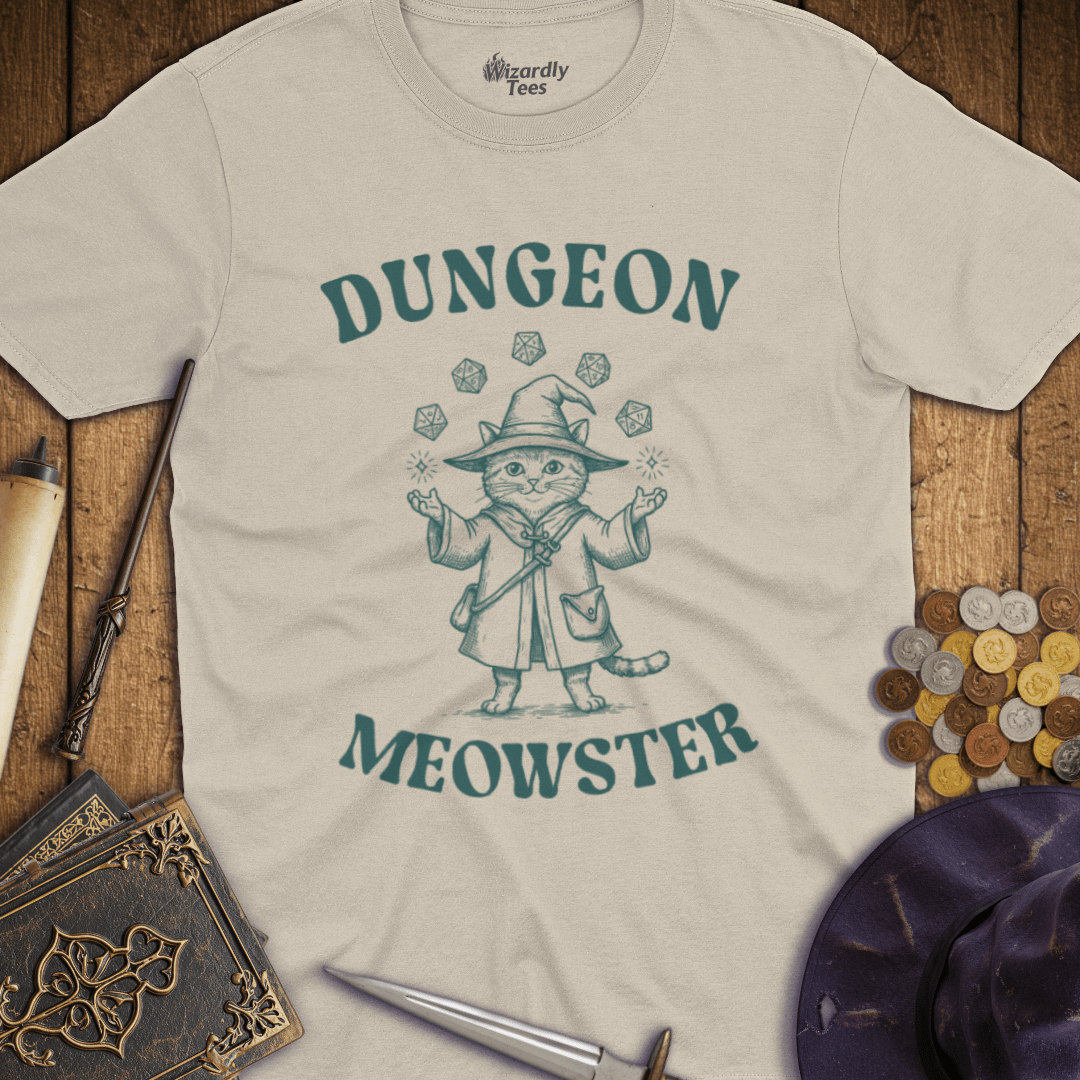 Dungeon Meowster T-shirt