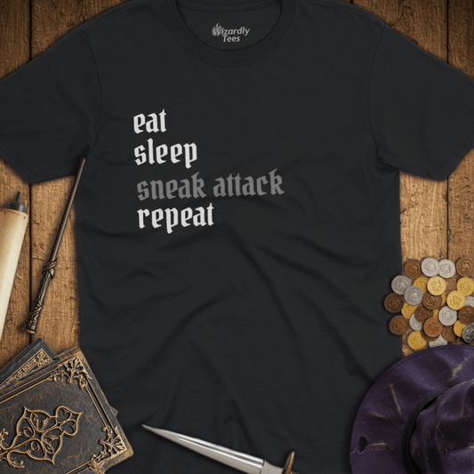 Eat Sleep Sneak Attack T-Shirt