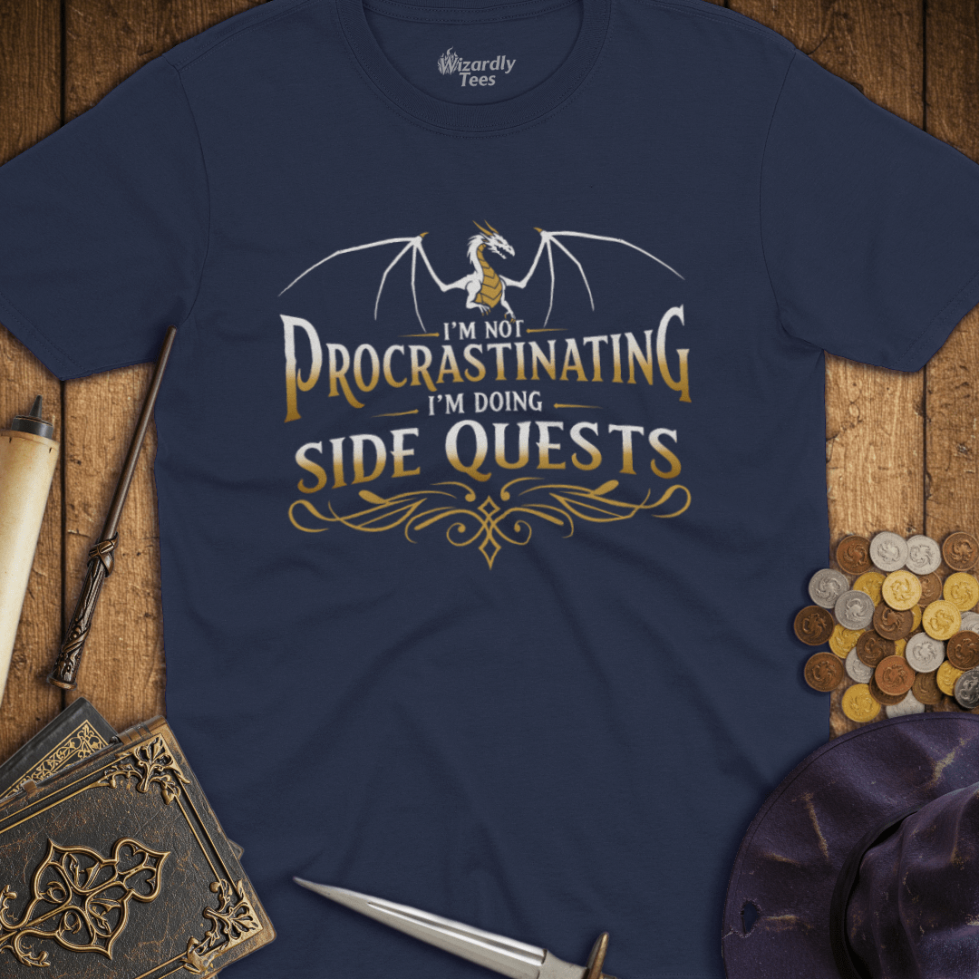 I'm Not Procrastinating I'm Doing Side Quests T-Shirt