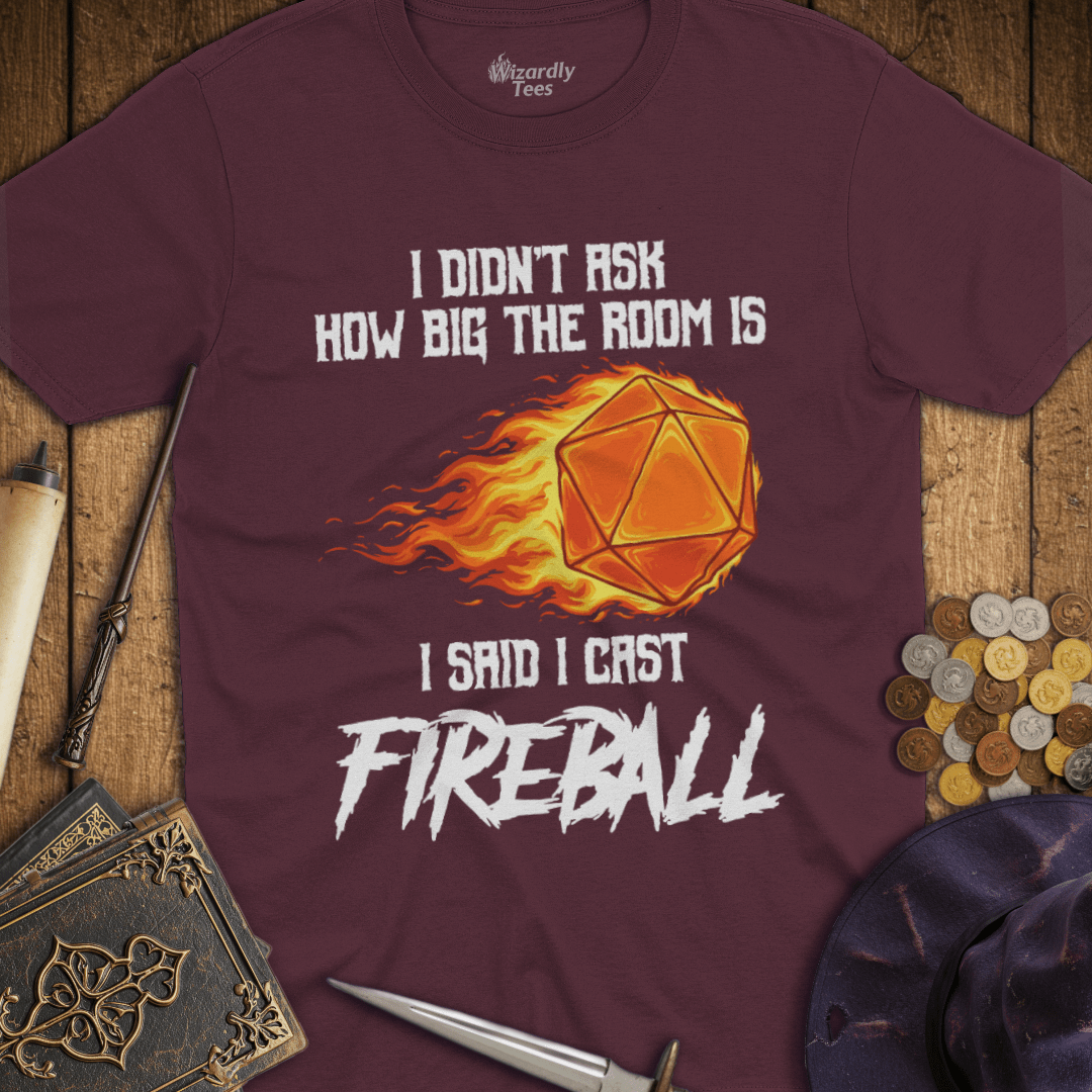 I Cast Fireball T-shirt