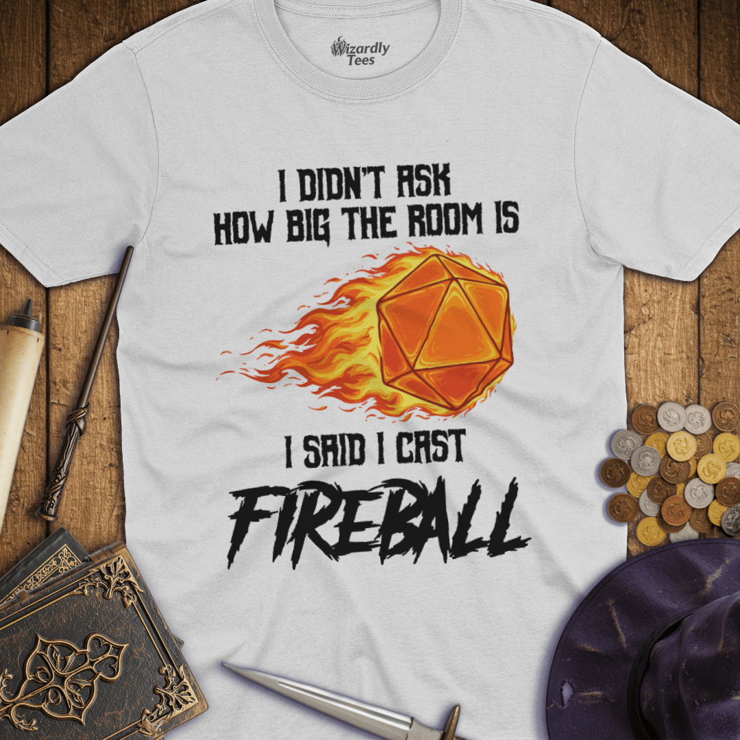 I Cast Fireball T-shirt