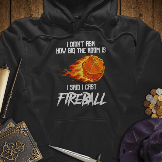 I Cast Fireball Hoodie