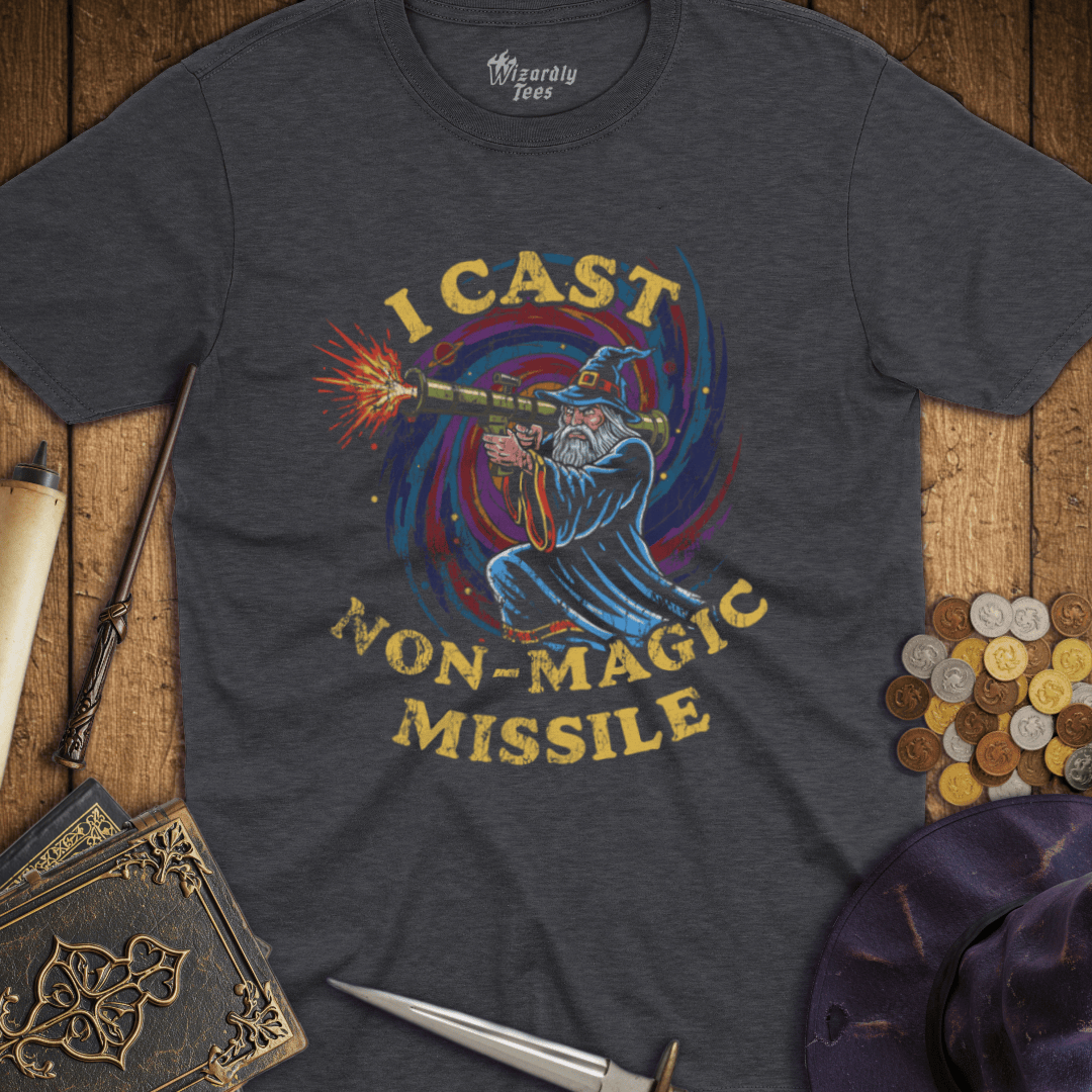 I Cast Non-Magic Missile TALL T-Shirt