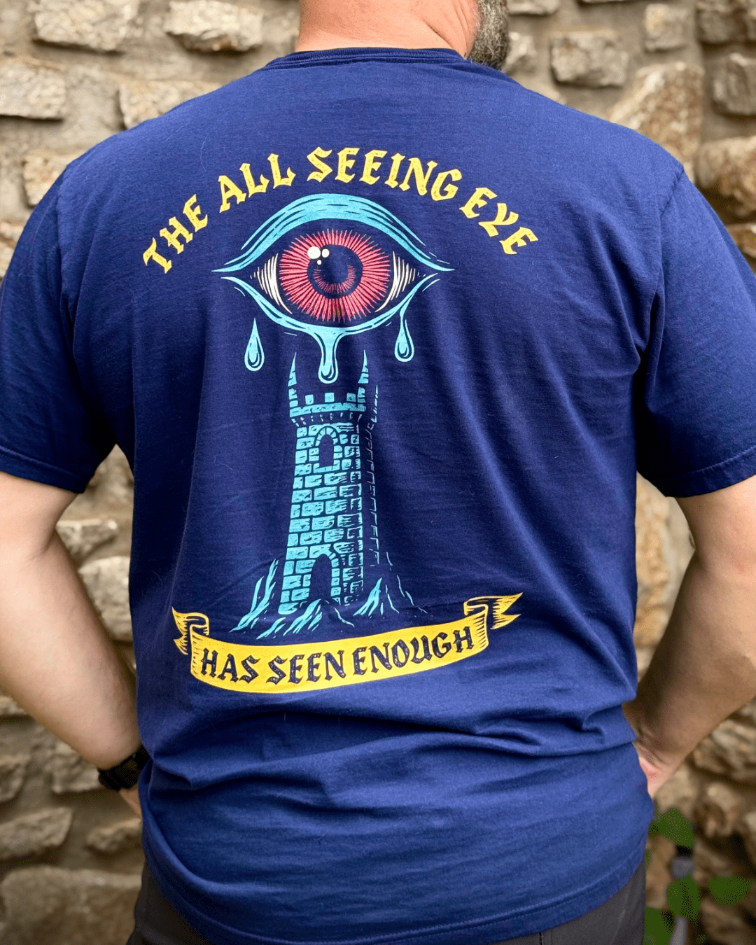 The All Seeing Eye Has Seen Enough Premium T-Shirt