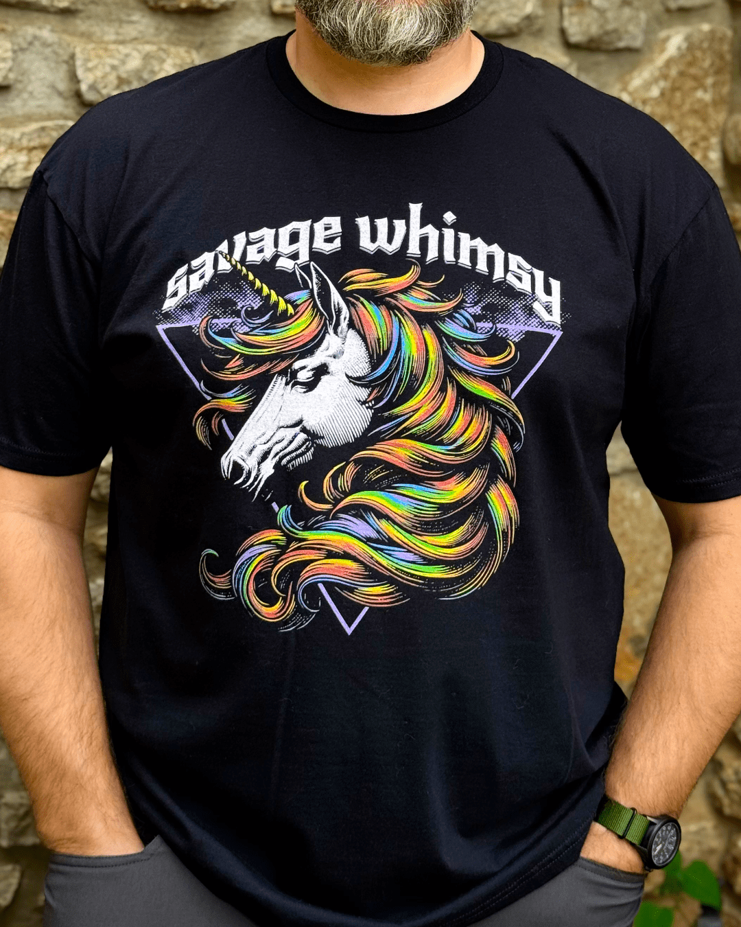 Savage Whimsy Unicorn T-Shirt