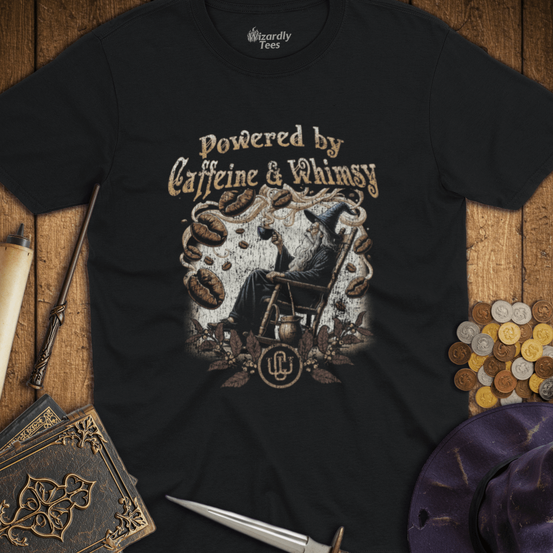 Powered By Caffeine & Whimsy T-Shirt