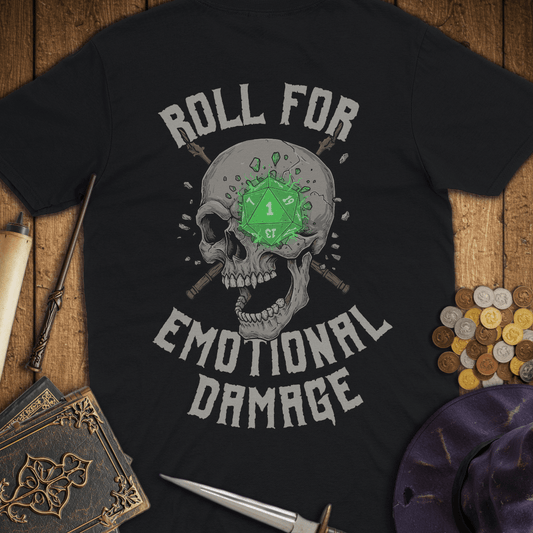 Roll For Emotional Damage Premium T-Shirt