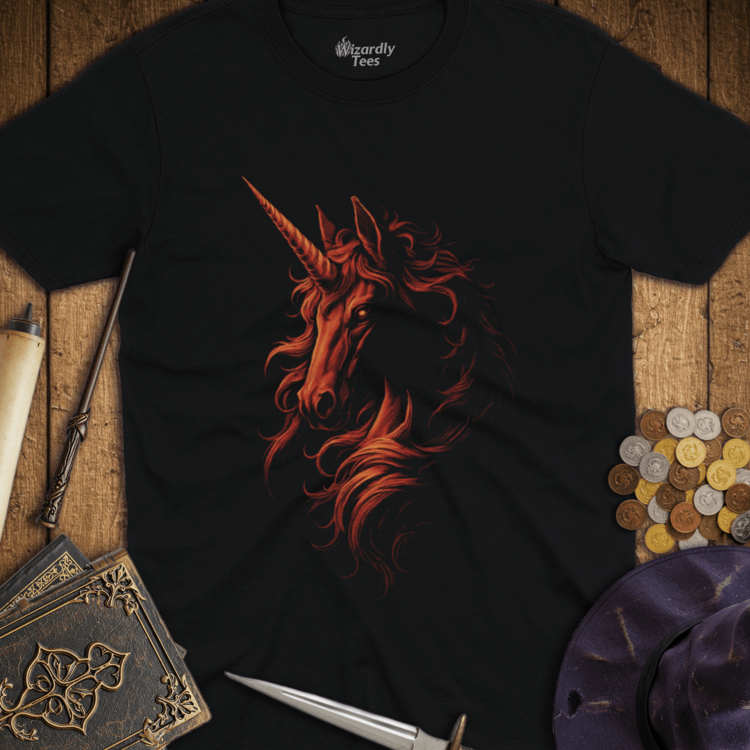 Shadowed Unicorn Magma T-Shirt