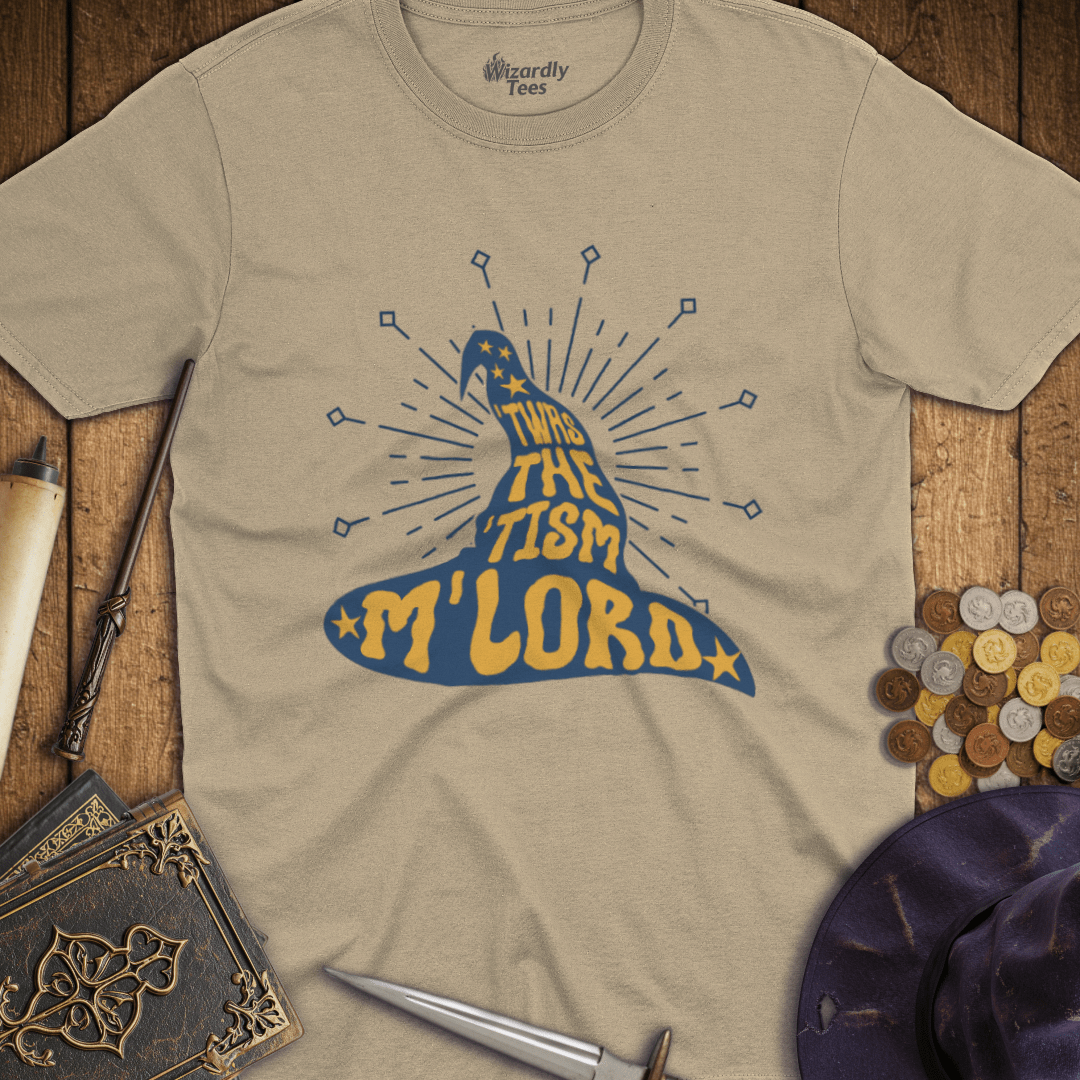 Twas the Tism M'Lord Wizard Hat T-Shirt