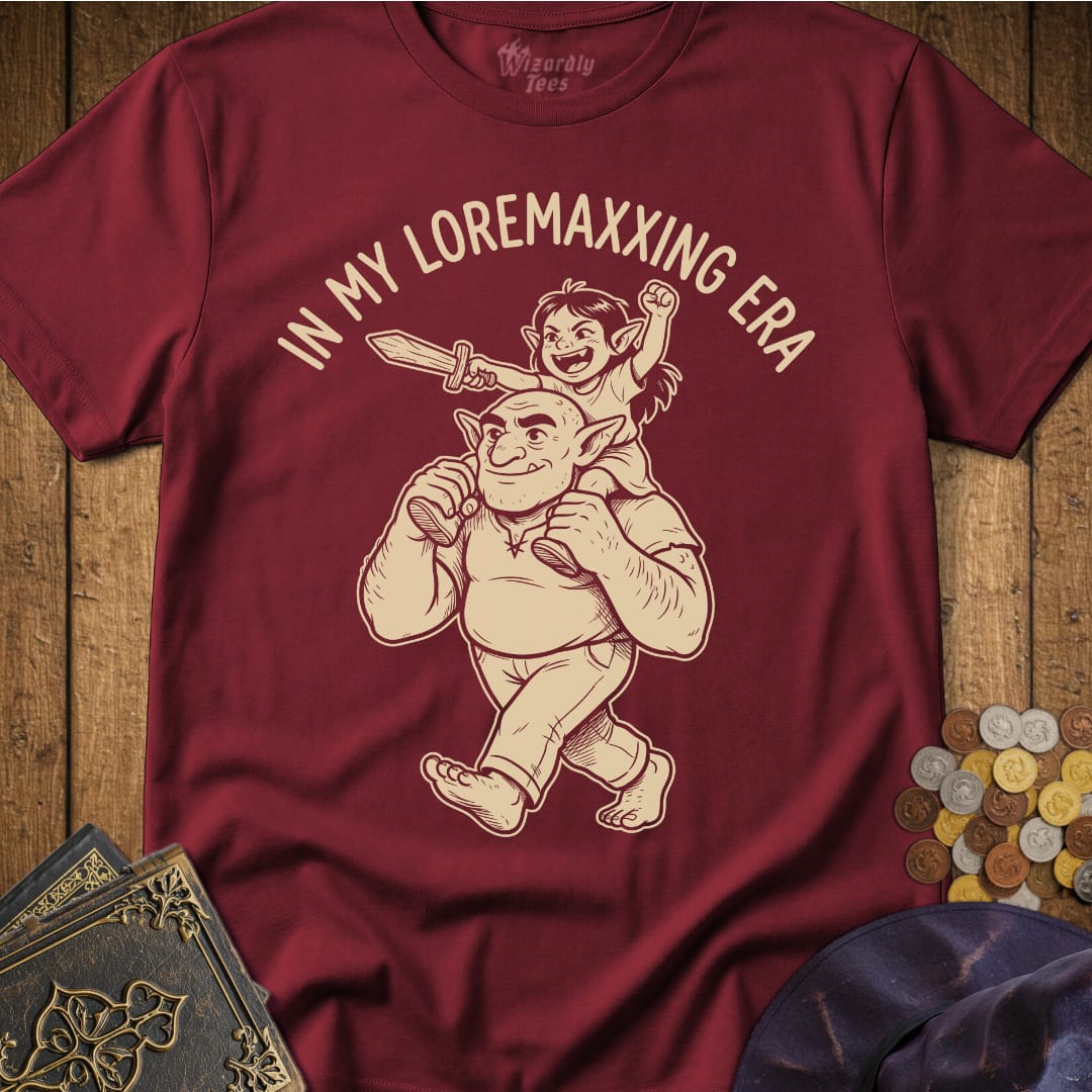 In My Loremaxxing Era Dad T-Shirt