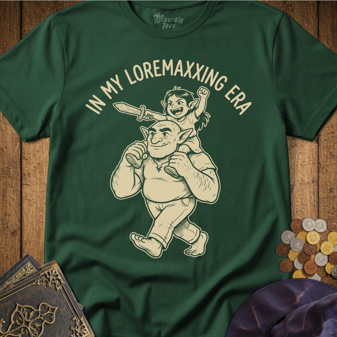 In My Loremaxxing Era Dad T-Shirt