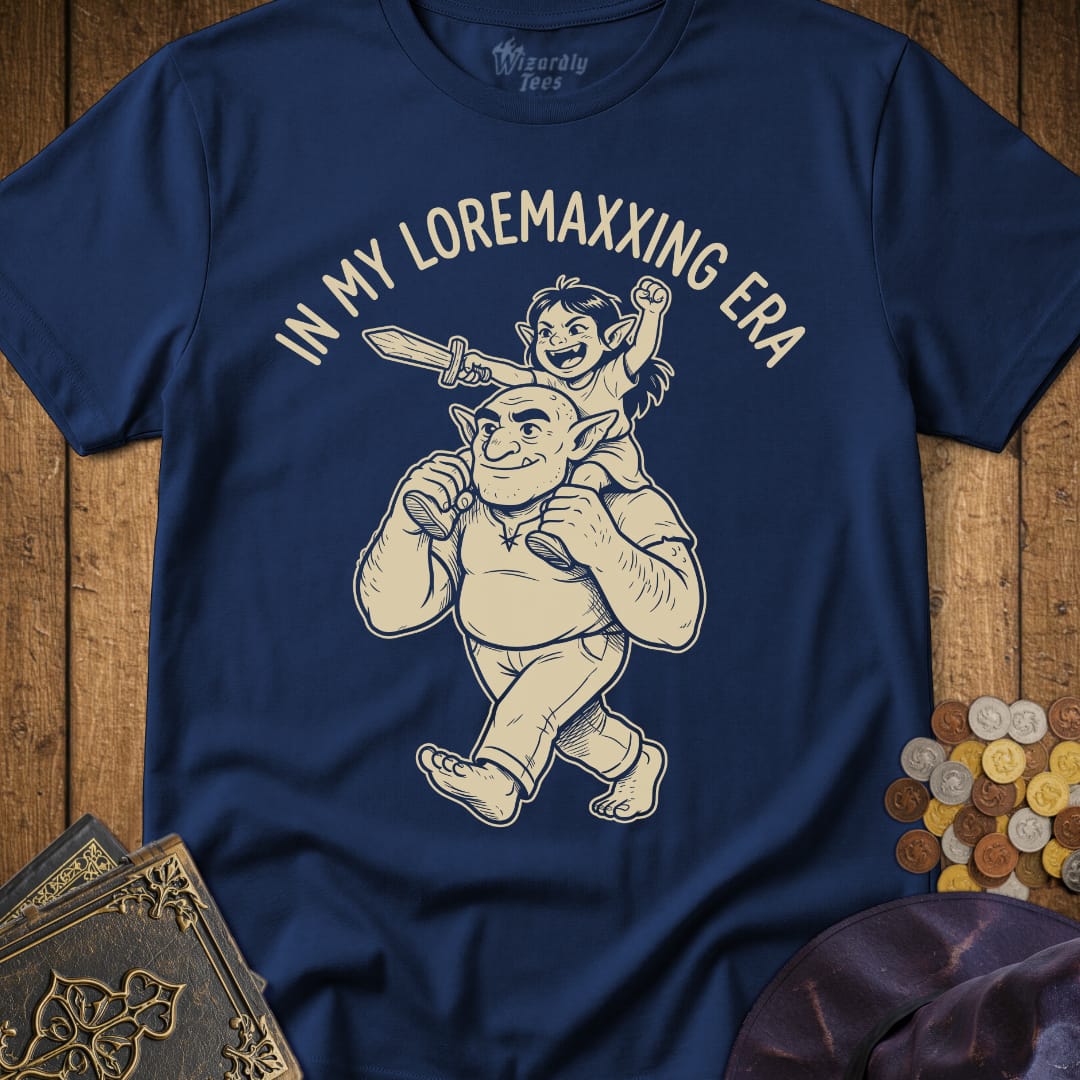 In My Loremaxxing Era Dad T-Shirt