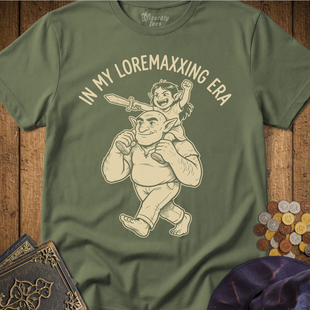 In My Loremaxxing Era Dad T-Shirt
