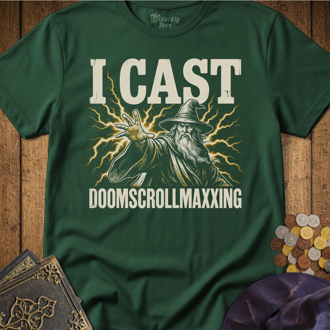 I Cast Doomscrollmaxxing T-Shirt