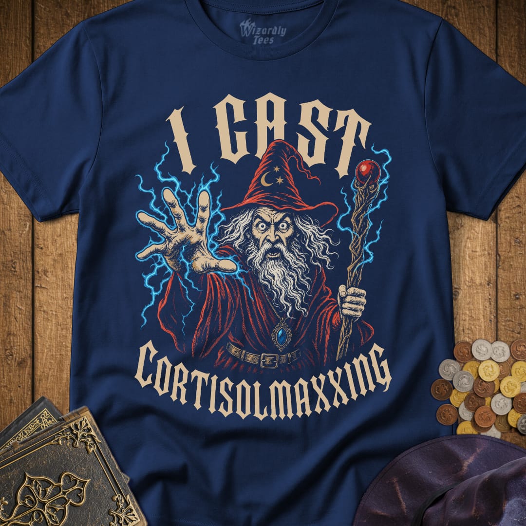 I Cast Cortisolmaxxing T-Shirt