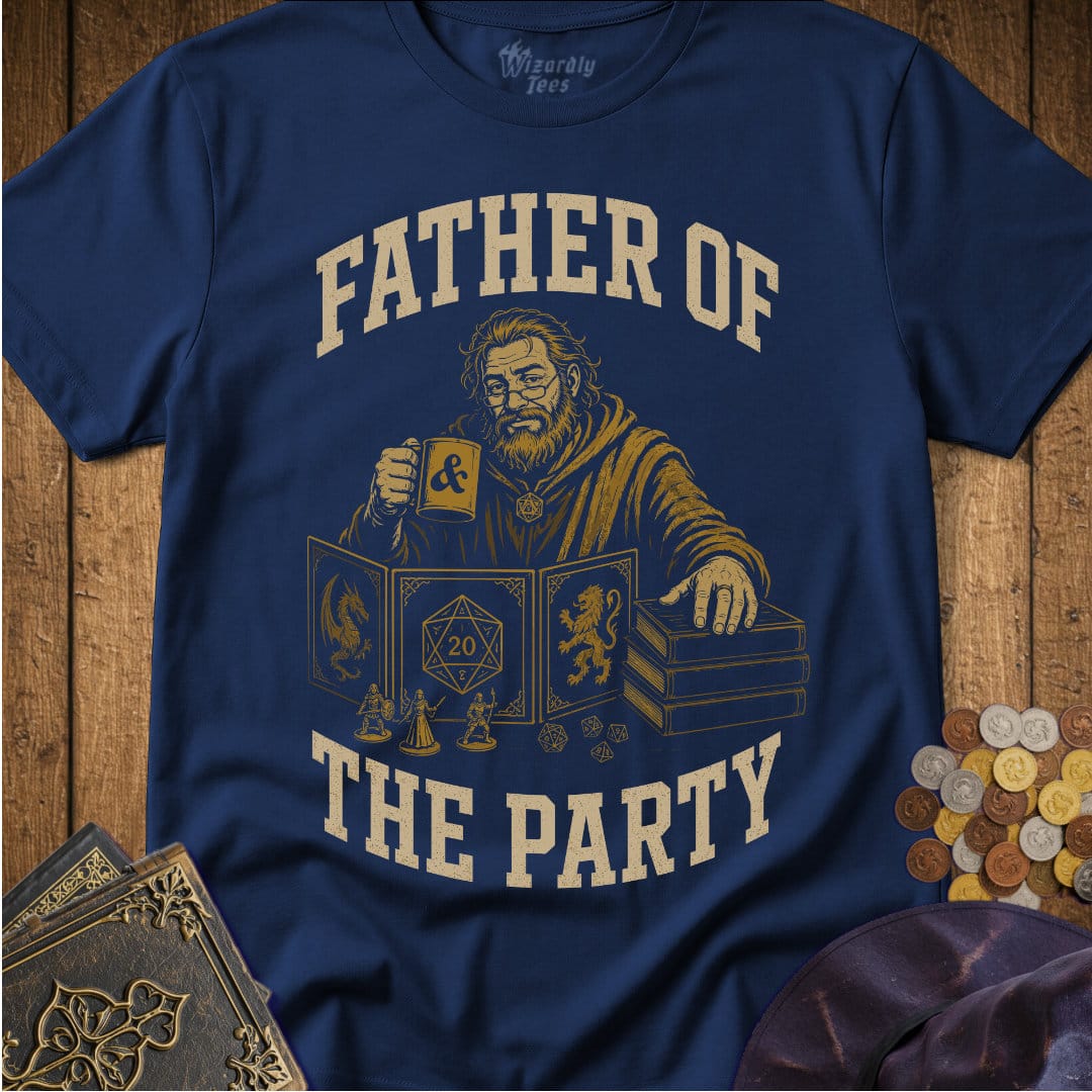 Father Of The Party T-Shirt_WD_Navy.jpg