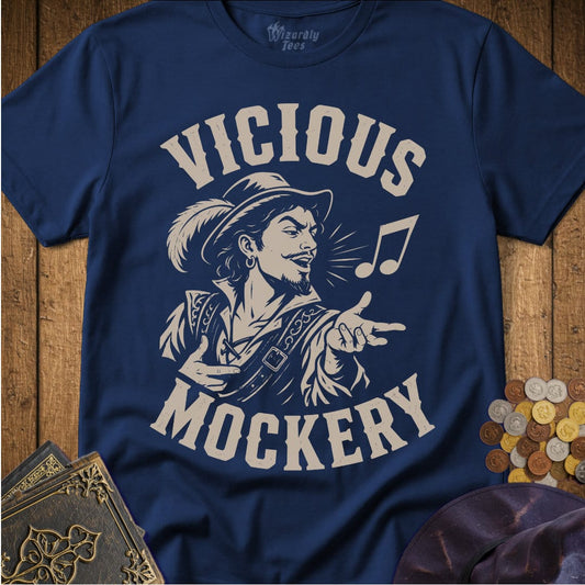 Vicious Mockery Song T-Shirt_WD_Navy.jpg