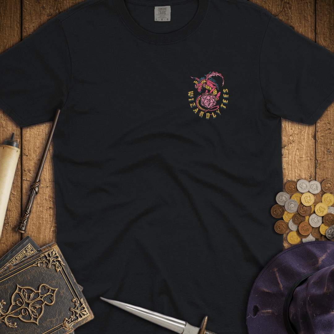Adventure Awaits Dragon D20 Premium T-Shirt