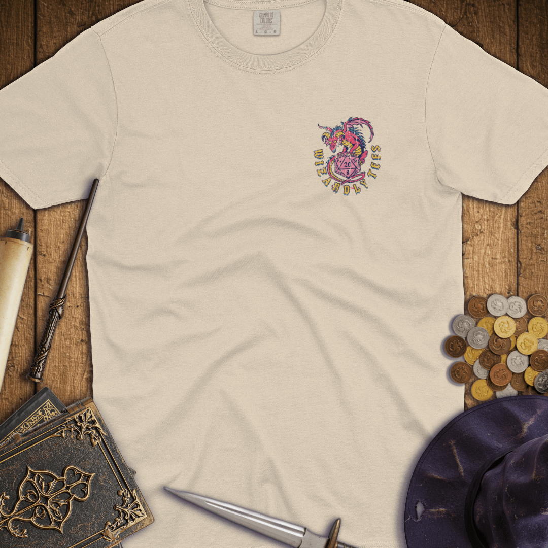 Adventure Awaits Dragon D20 Premium T-Shirt
