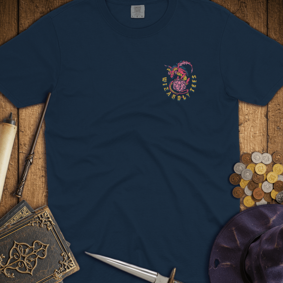 Adventure Awaits Dragon D20 Premium T-Shirt