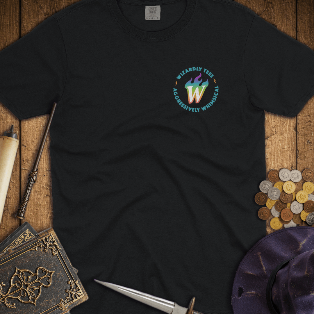 Aggressively Whimsical Cosmic Wizard & Unicorn Premium T-Shirt