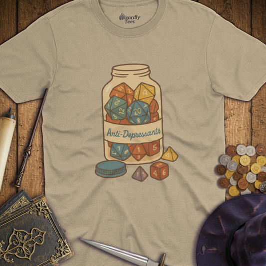 Antidepressants Dice T-shirt