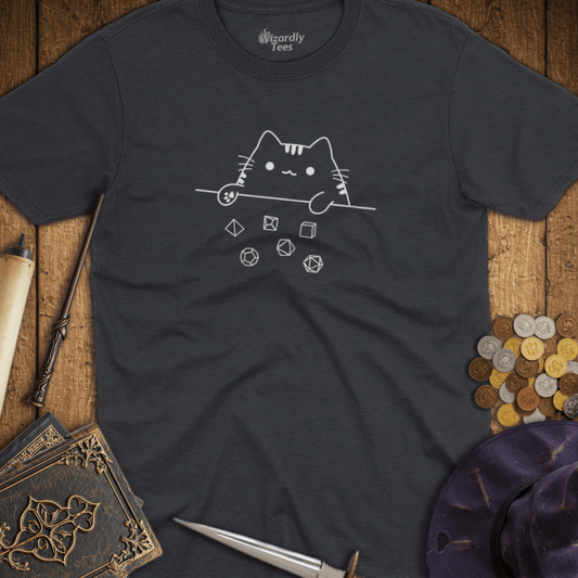 Cat Dice T-shirt