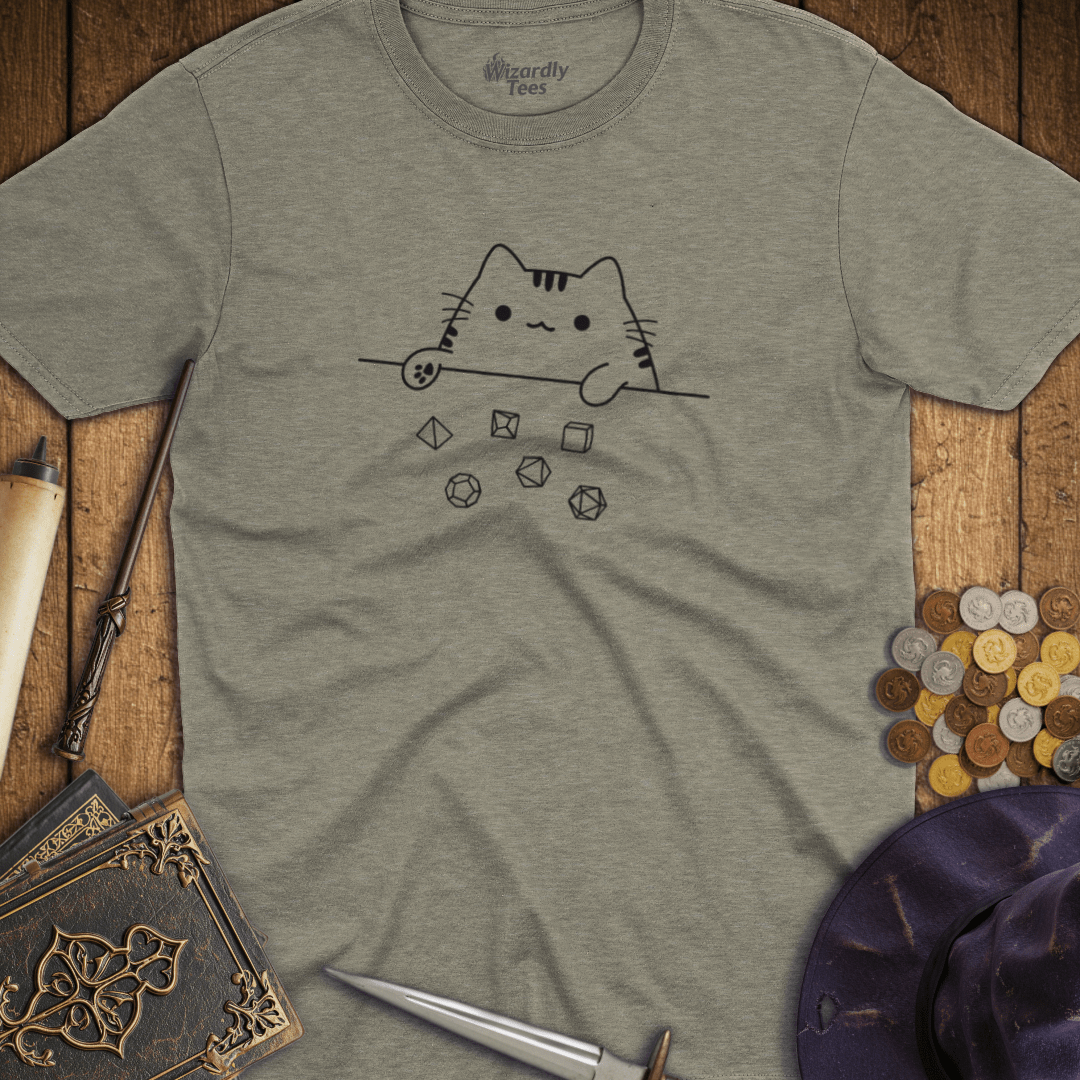 Cat Dice TALL T-Shirt