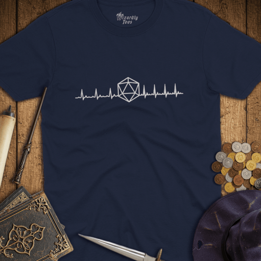 D20 Heartbeat T-Shirt