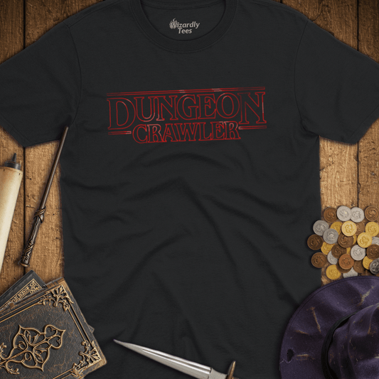 Dungeon Crawler Stranger Things Style T-Shirt