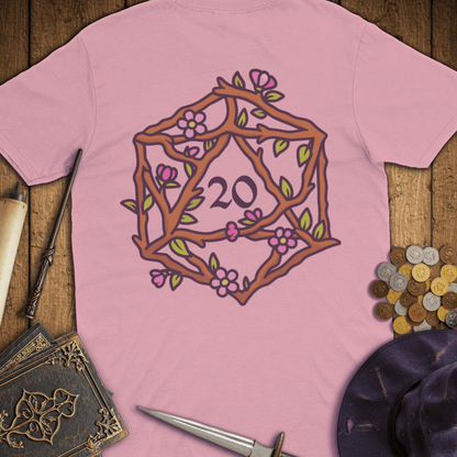 Floral D20 Premium T-Shirt