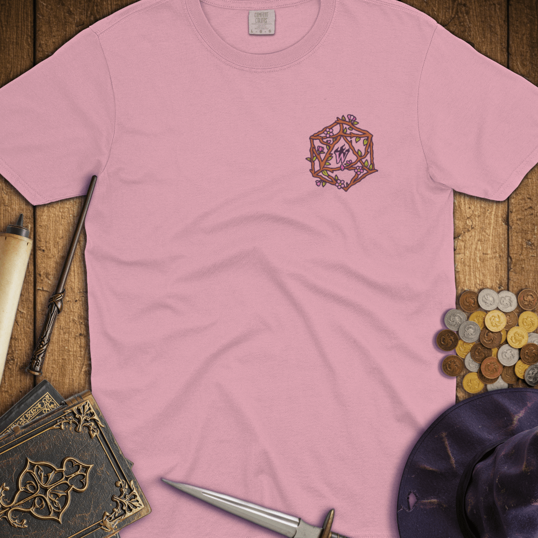 Floral D20 Premium T-Shirt