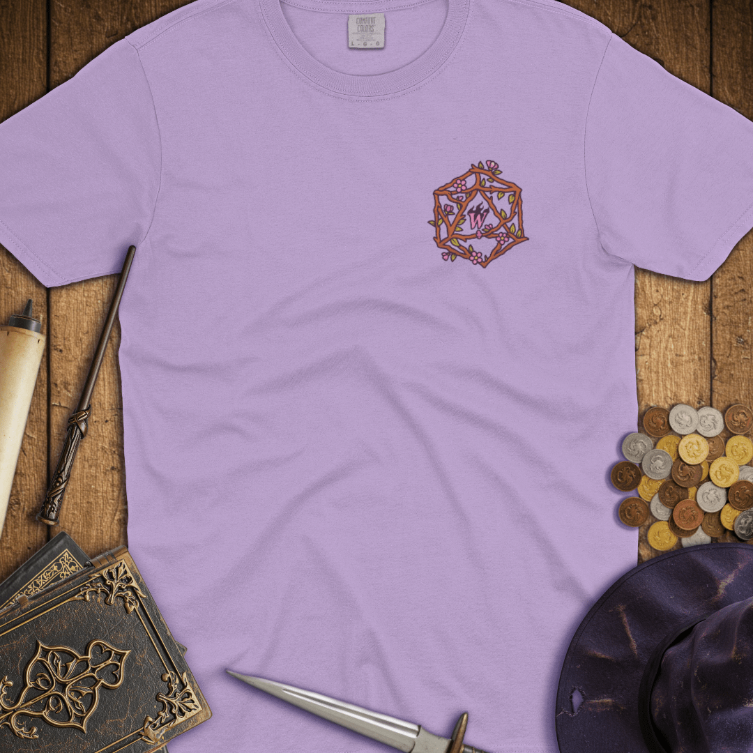 Floral D20 Premium T-Shirt