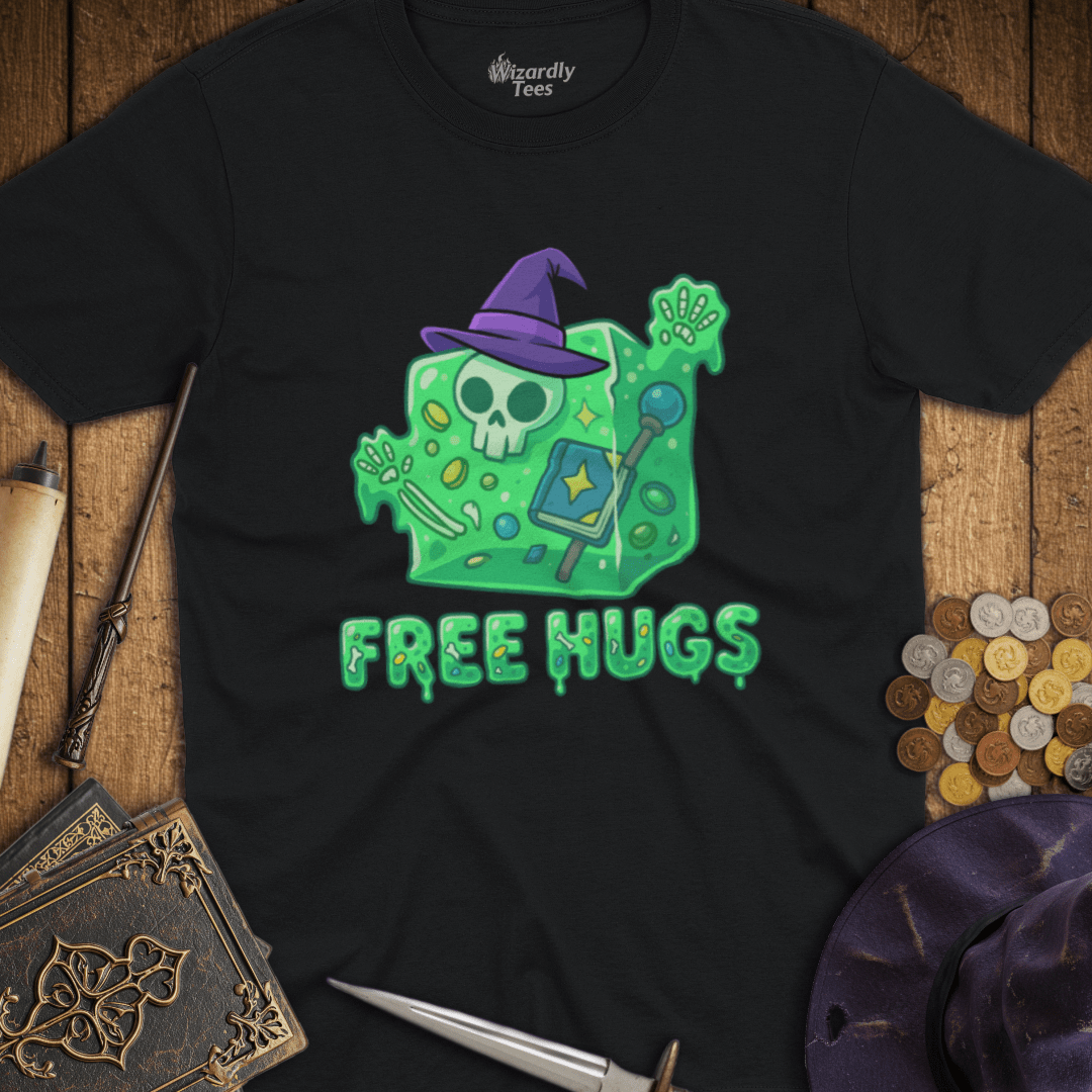 Free Hugs Gelatinous Cube T-Shirt