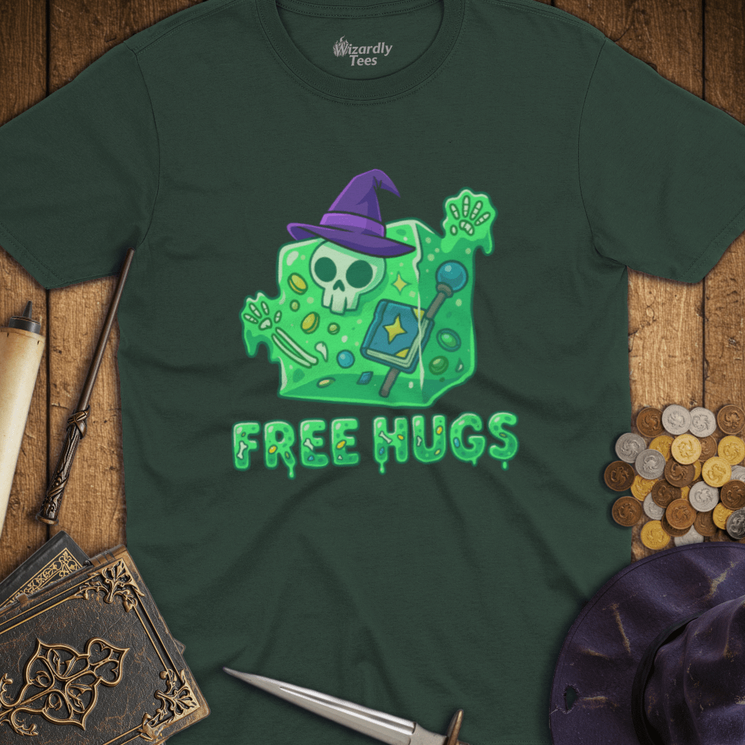 Free Hugs Gelatinous Cube T-Shirt