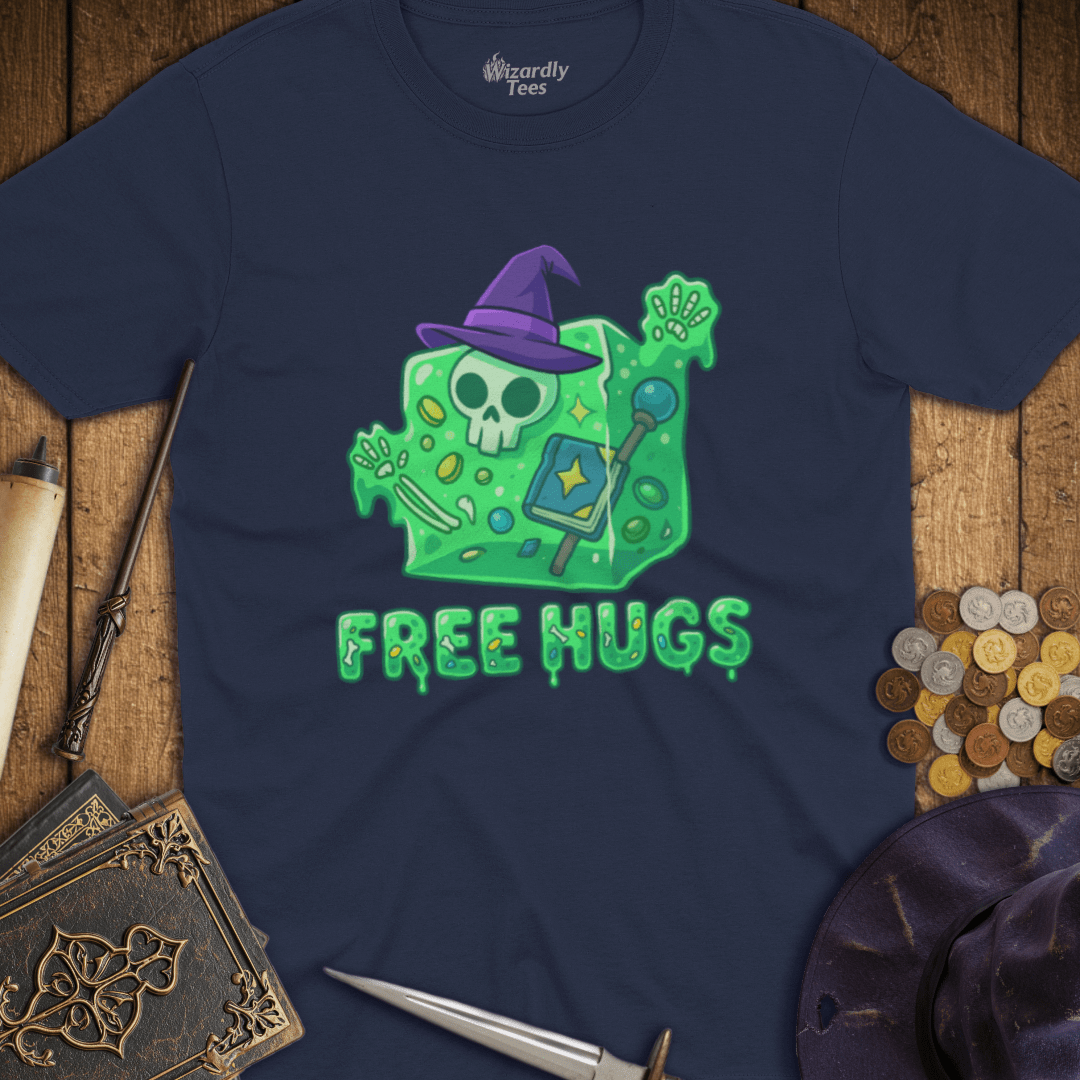Free Hugs Gelatinous Cube T-Shirt