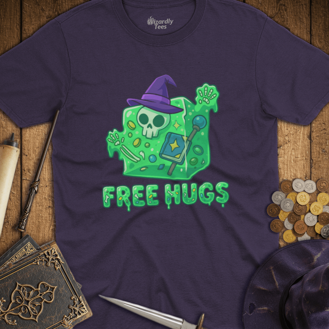 Free Hugs Gelatinous Cube T-Shirt