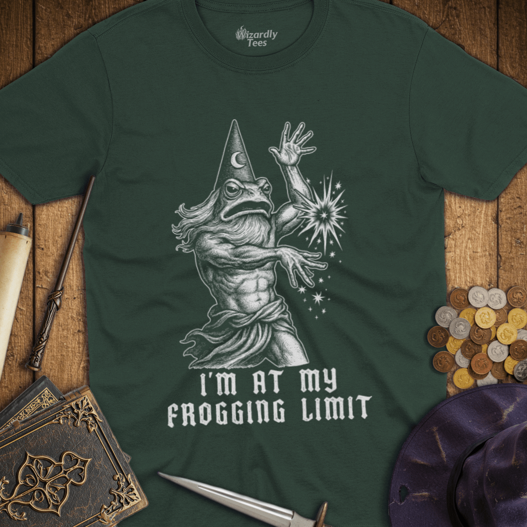 I'm At My Frogging Limit T-Shirt
