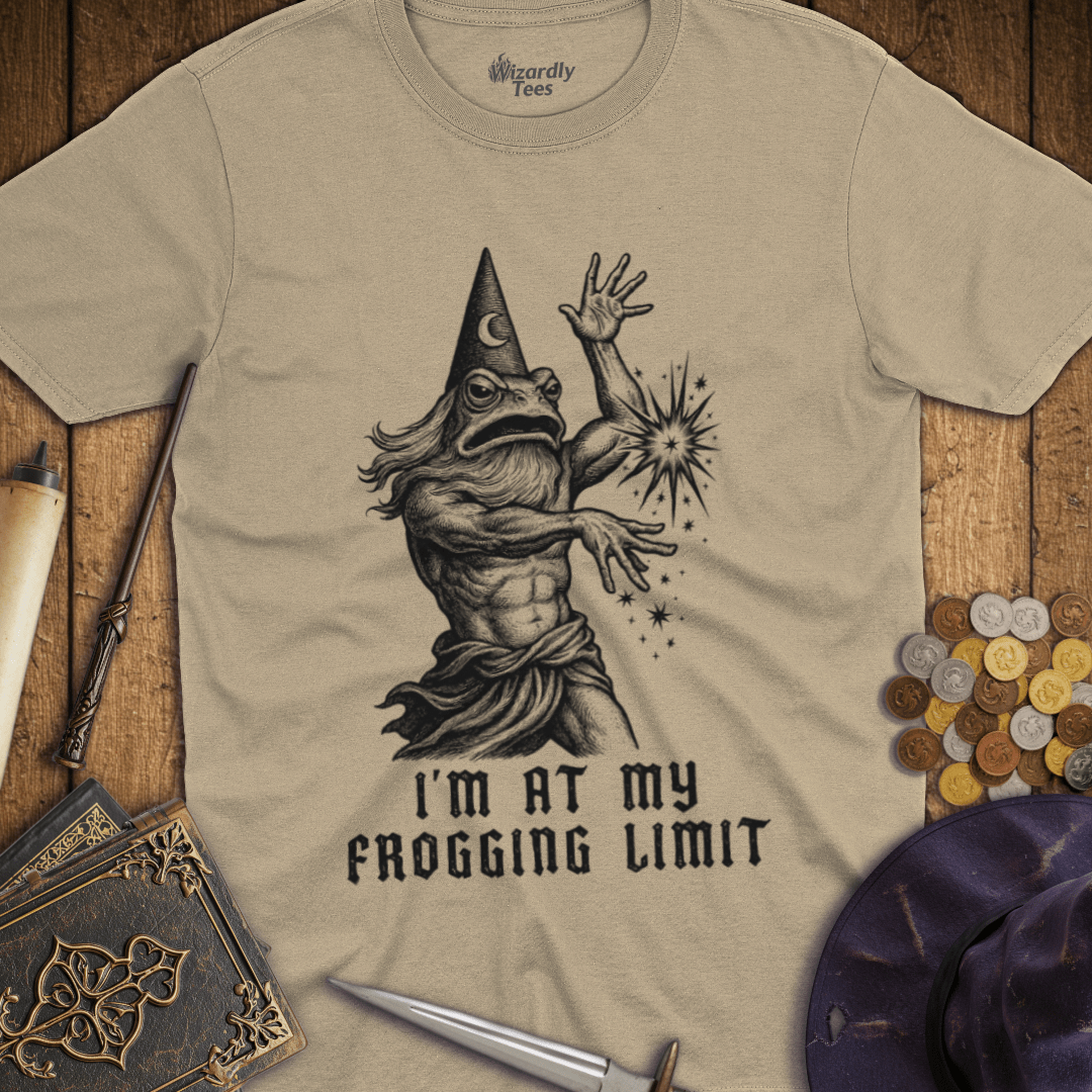 I'm At My Frogging Limit T-Shirt